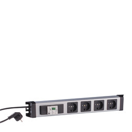 Multi-socket 4-way with RCD switch