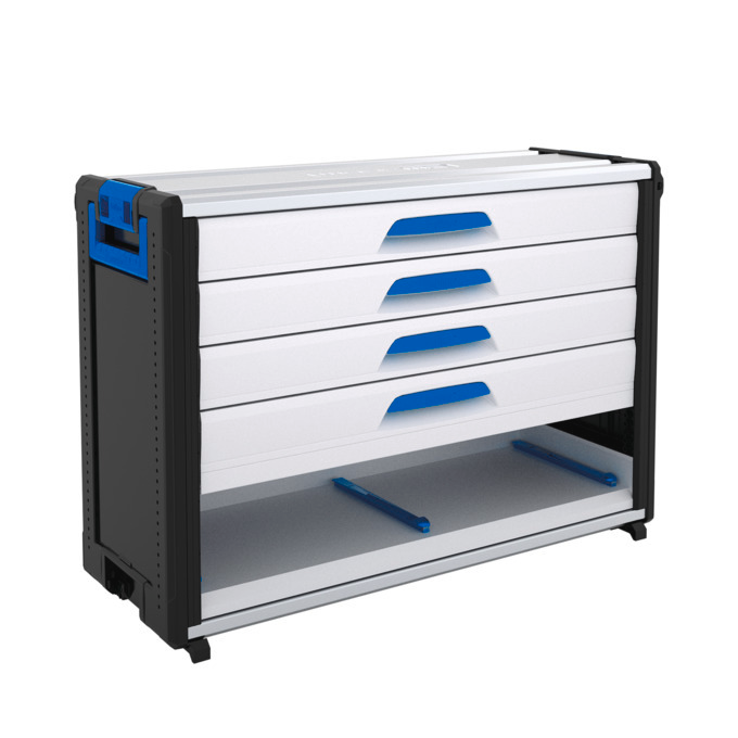 Workmo 44 750 With 4 Drawers Plastic Slides Sortimo Shop