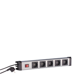 Multi-socket 5-way with On/Off switch